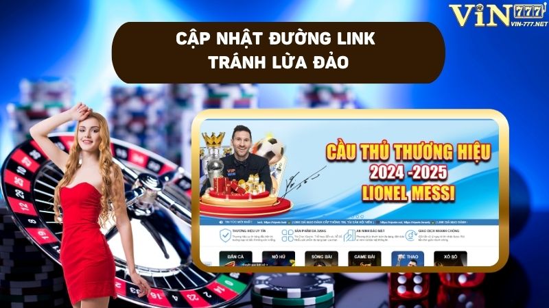 Cập nhật link mới để tránh lừa đảo từ web giả mạo