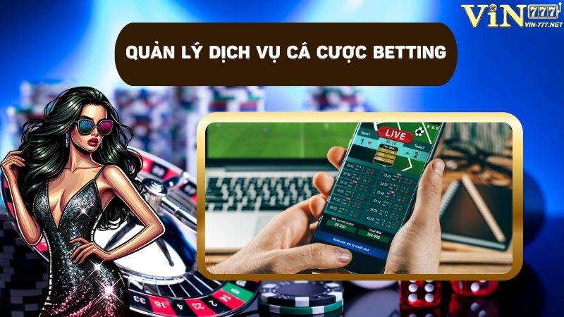 Nhân viên quản lý dịch vụ của nhà cái VIN777